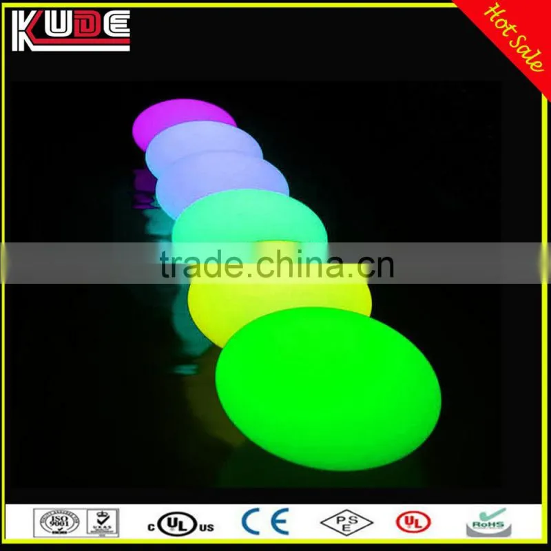 RGB Light Glowing Lamp IP65 Waterproof Flashing LED Flat Ball For Swimming Pool