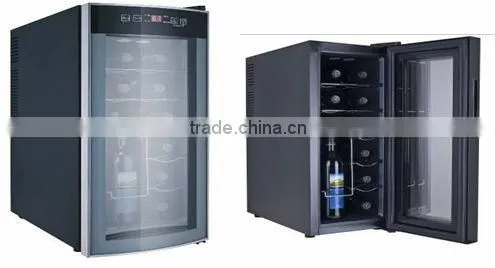 35 Liters black Wine Cooler &Beer Bottle Refrigerator