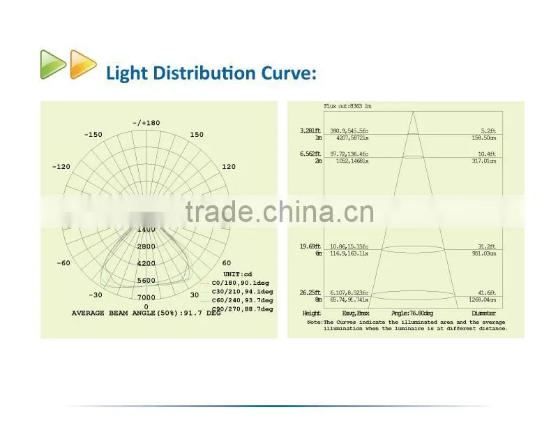 New arrival module outdoor lighting led tunnel light 100W with MeanWell driver