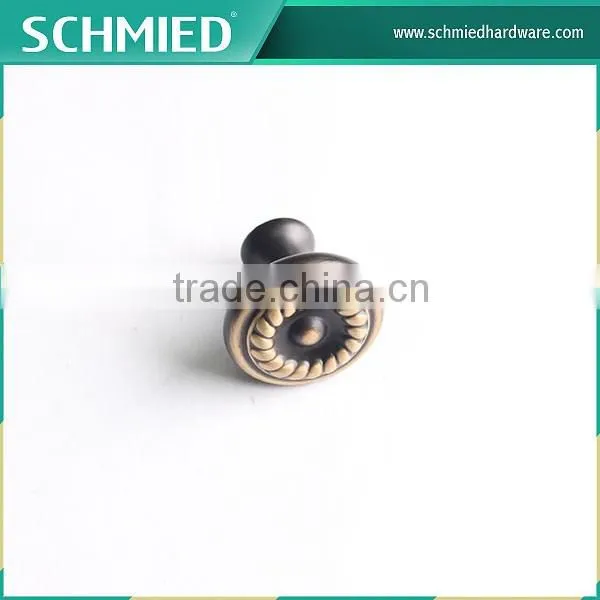 copper furniture cabinet handles copper finish square knob brass material