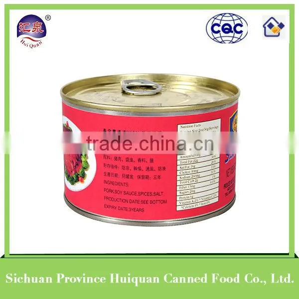 397g Sliced Stewed Pork canned pork,pork meat price,Pork