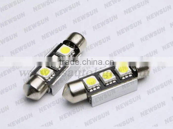 Super bright 39mm led festoob C5W Licence Plate Dome Interior Light Auto Led festoon Lamp Car LED Parking light bulb
