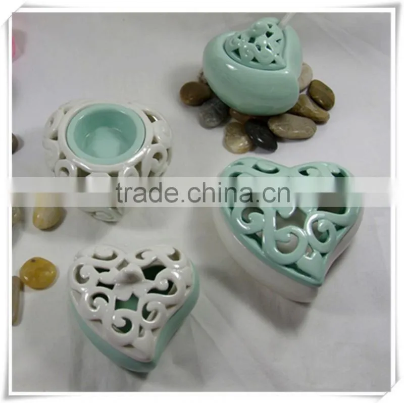 china supplier valentines day ceramic trinket box
