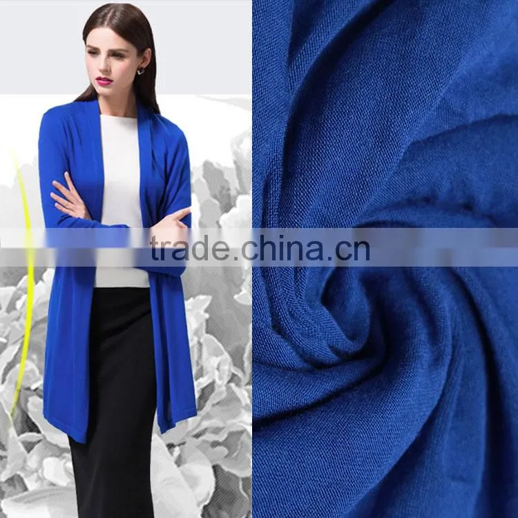 jersey stripe spandex cupro jersey fabric 2015 fashion single jersey cotton fabric