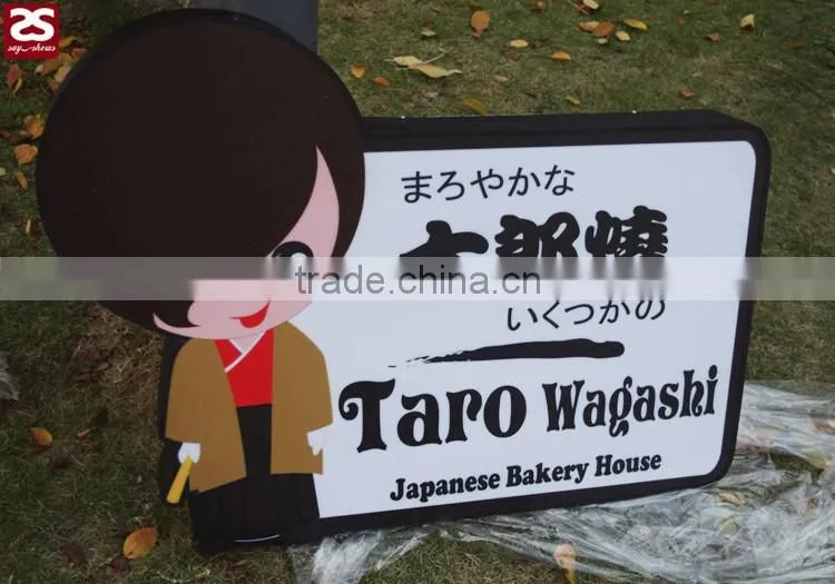 Outdoor Advertising Acrylic Vacuum Forming Signs Led Light box