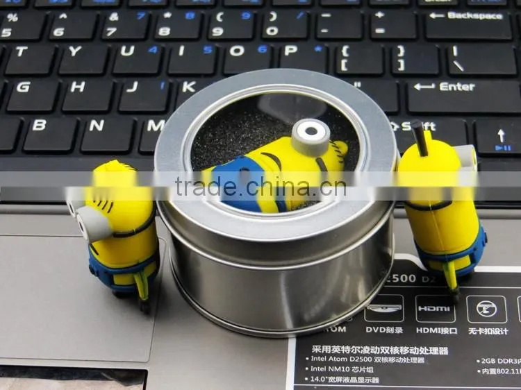 Wholesale usb flash drive 2 gb 1GB 2GB 4GB 8GB 16GB 32GB 64GB 128GB 256GB cartoon character usb flash drive