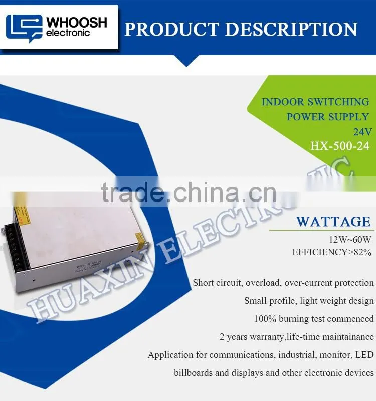 Appropriate price 800w 24vdc output switching power supply with high quality