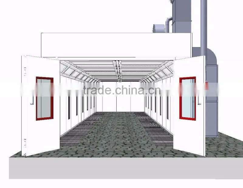 JF used car spray booth car spray oven bake booth