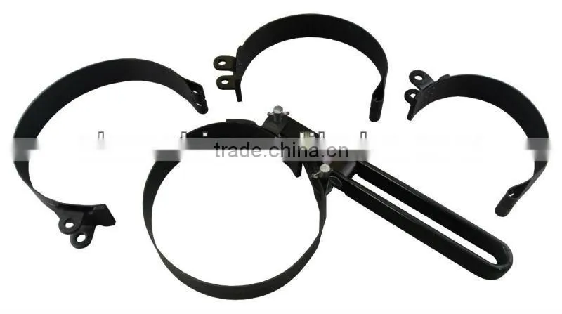 Advanced Tool Design 4 in 1 Band Swivel Oil Filter Wrench Set