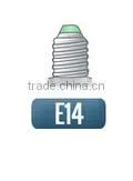 Aluminum heat sink e27/b22/e14 led candle lighting 3w led candle lamp e14 dimmable