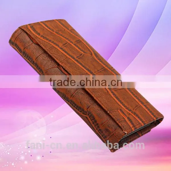 China factory wholesale fashion PU leather clutch purse for women or girls