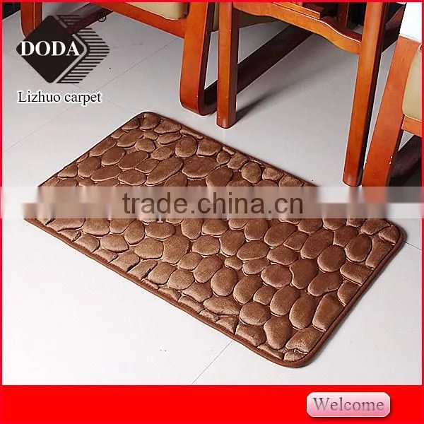 2016 new design polyester anti slip bathmat livingroom carpet prayer rugs