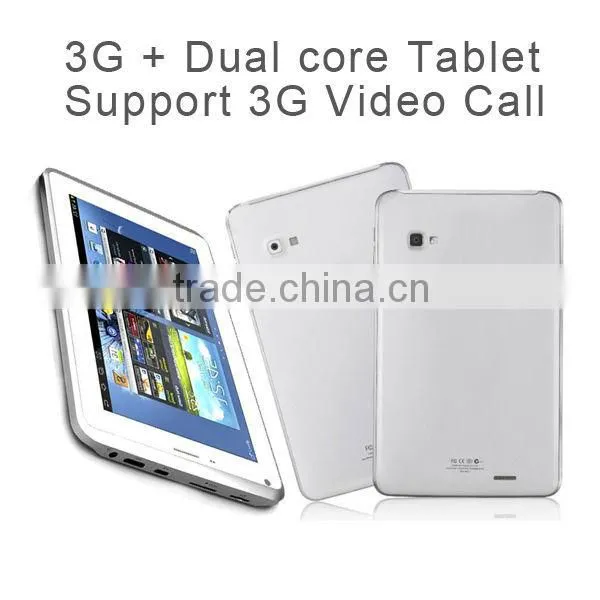 Good quality 7 inch 3g tablet pc laptop with Dual core