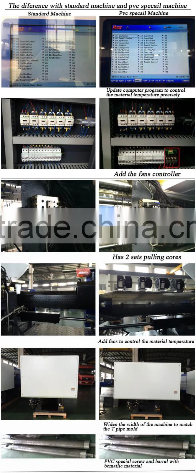 HDJS208 economical small pvc fittings making machine