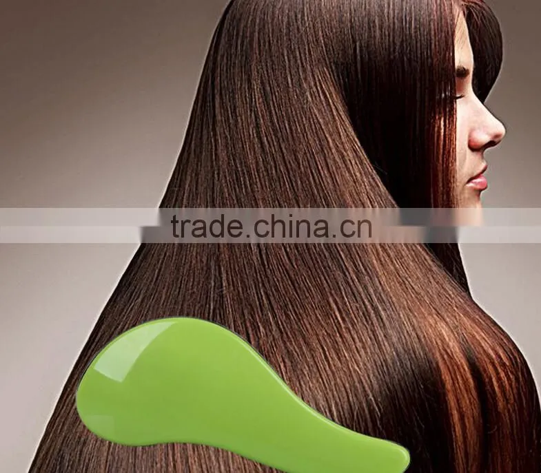 2015 New Design Professional Hot Selling Colorful Customized Head Massage Hair Comb