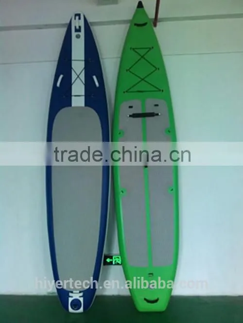 Shenzhen hiyer racing board inflatable stand up paddle board