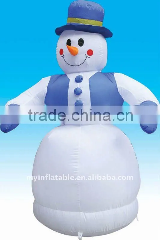 outdoor inflatable snowman
