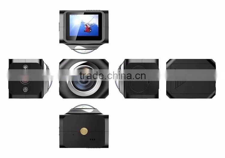 Panoramic Sport DV Action Camera Ultra HD 4K 1.5 Inch LCD IMX179 support TF card storage max 64GB
