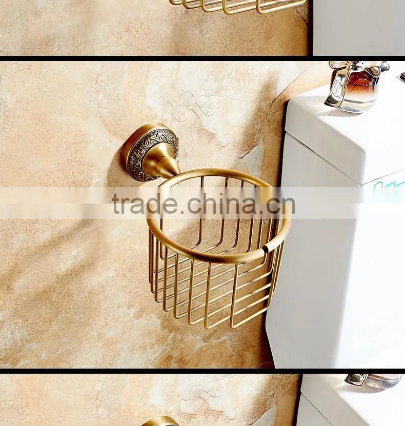 88951F batnroom accessory soap dish archaize hotel use Bath basket toilet paper holder with shelf