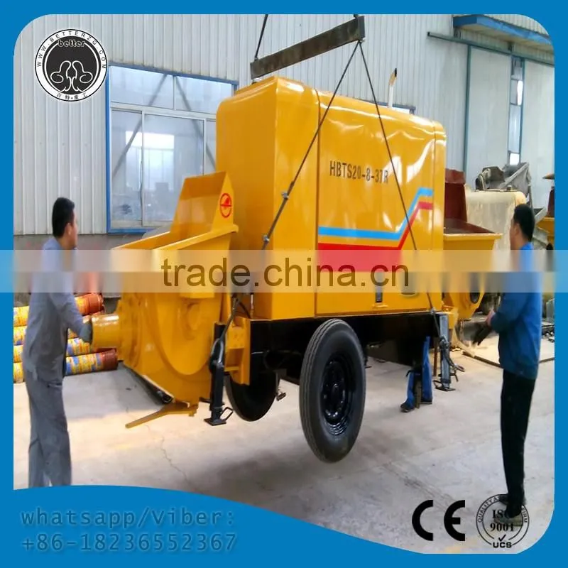 Henan Better concrete pump hand operate cement grouting pump with low price