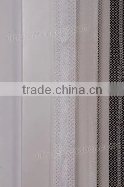 magnetic screen door polyester door screen
