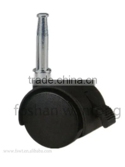40mm polyurethane long stem caster