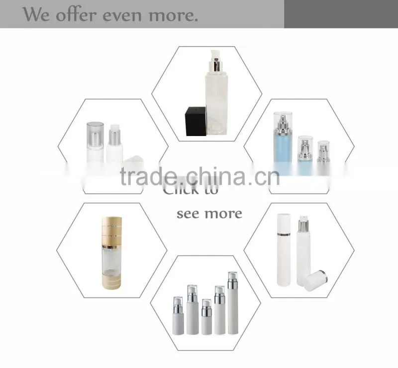 120ml pretty gold hot stamping cylinder MS lotion pump