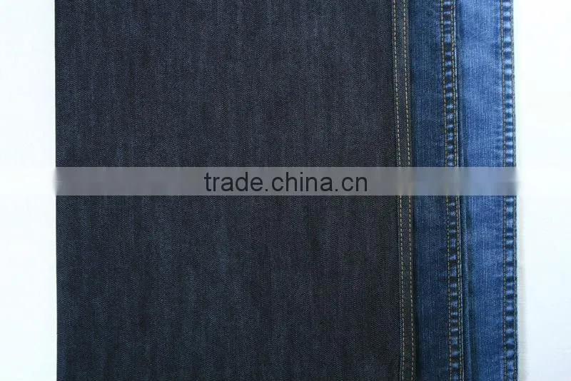 10oz Cotton Polyester Blended Jean Fabirc Non Stretch Cotton Denim Fabric
