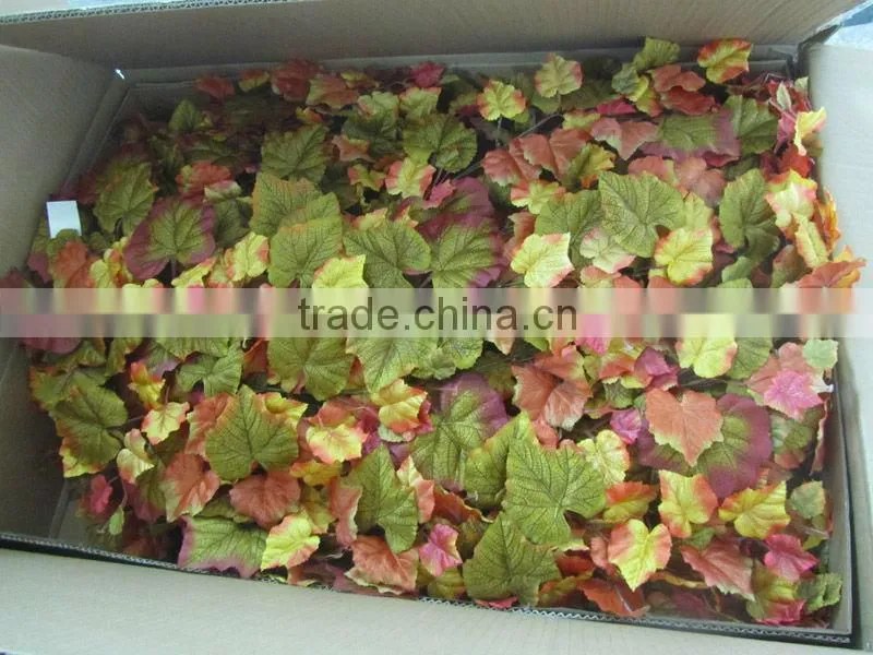 silk grape leaves garland 90cm