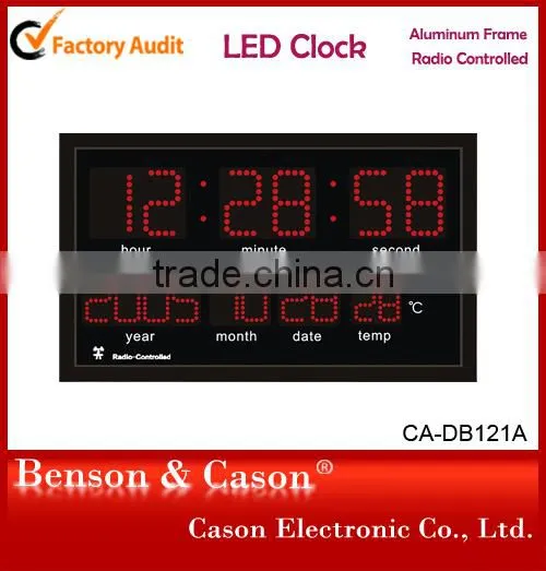 Home Decoration Landscape LED Wall Clock
