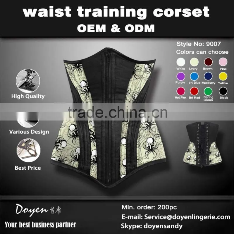 Women tight bodysuit sexy mature posturex satin corset