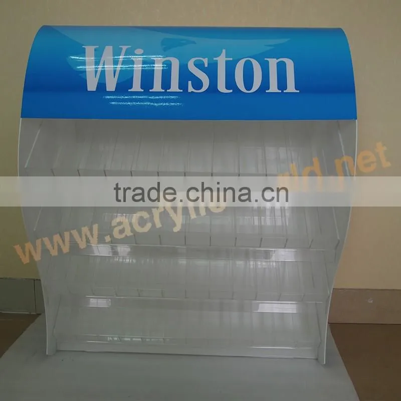 advertising display cabinets/ acrylic cigarette display