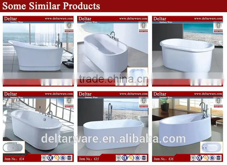 2014 China factory production free standing bathtub price, Brazil people style bathtub price, South America style bathtub price