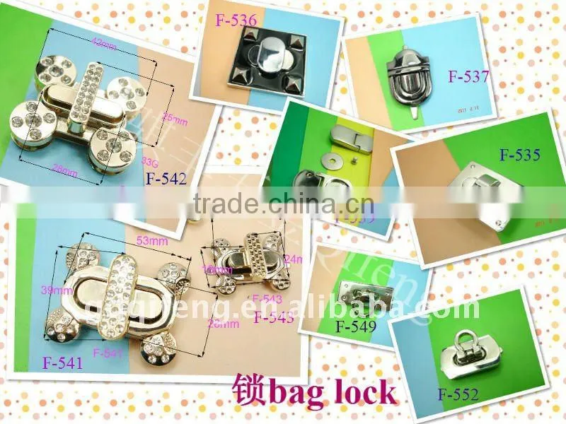qifeng well design metal briefcase lock q-0722