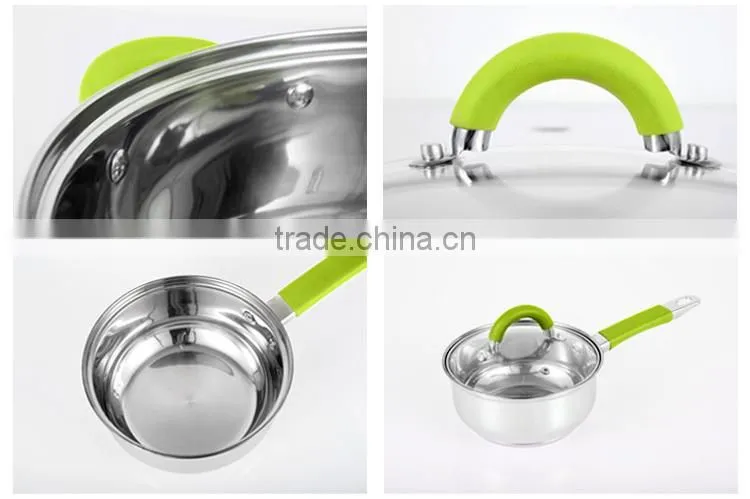 Wholesale different types color stainless steel kitchen tools utensils and equipment set