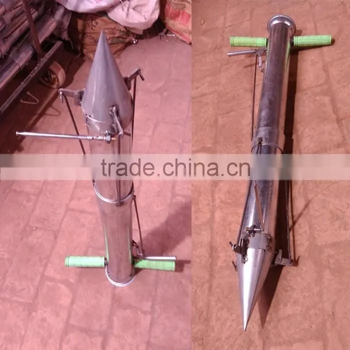 Stainless steel manual onion transplanter