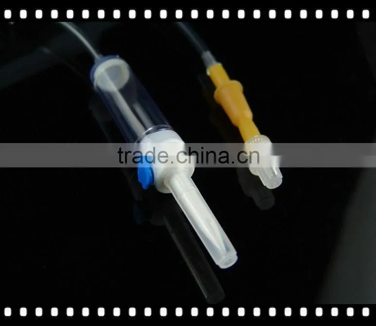 infusion set with De-bubble umbrella