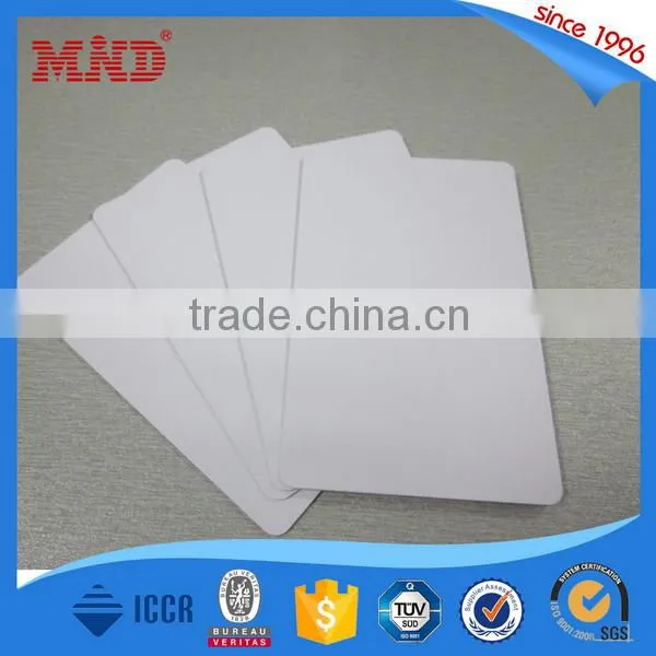 MDP79 CMYK printing hard plastic business cards/credit card size custom printing holographic pvc cards