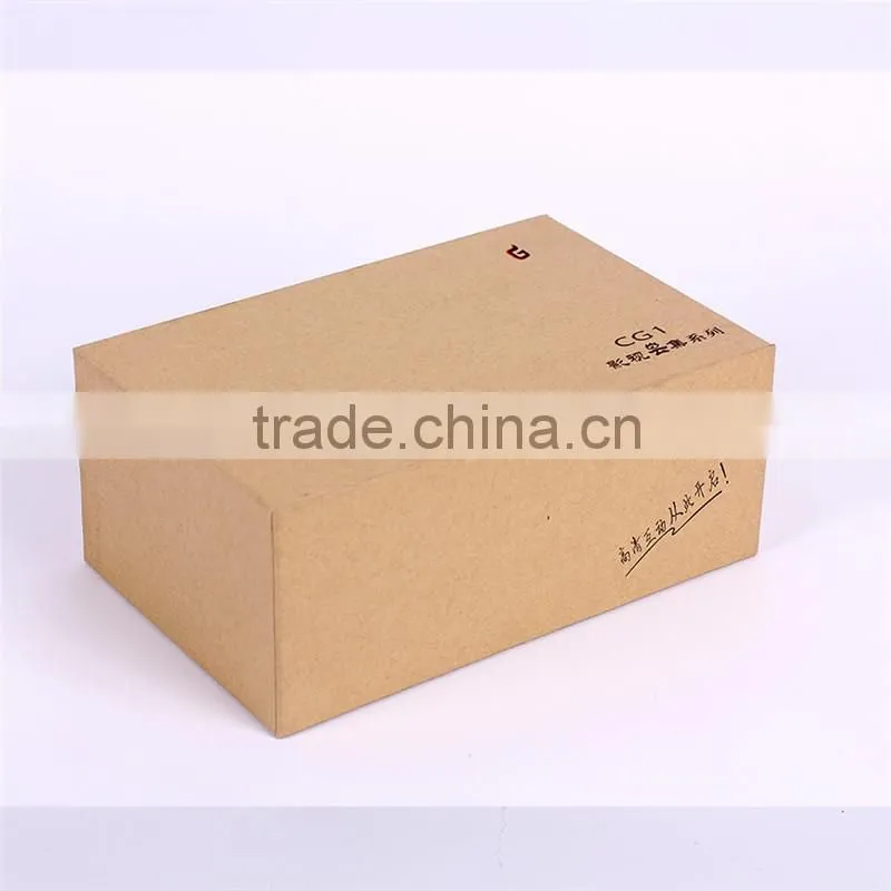 Hot sale high-end handmade rectangle kraft gift box for electronics