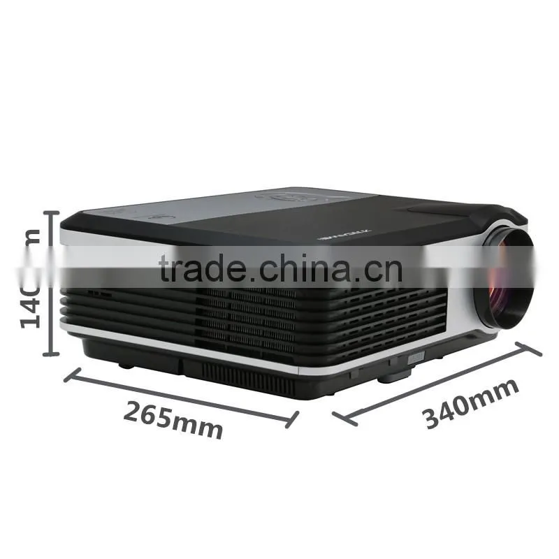 Android Wifi 3800lumen HD 1080P LED Projector with HDMI TV USB VGA Video port