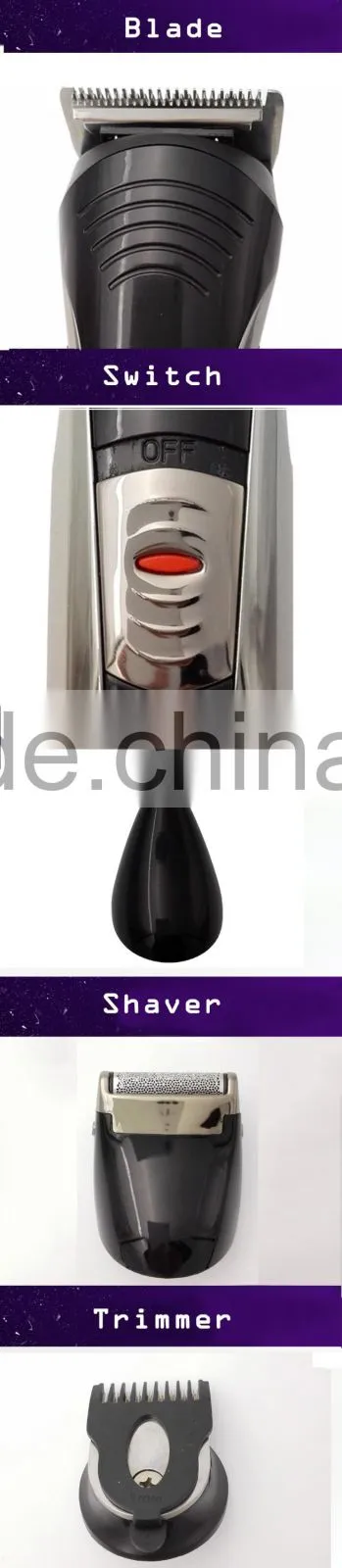 new coming hot Sell professional rechargeable grooming kit for man
