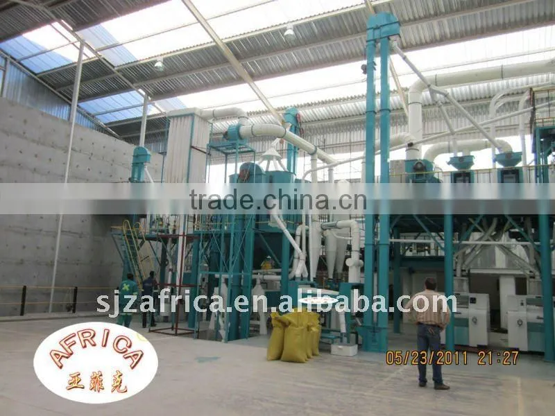 120ton maize milling machine