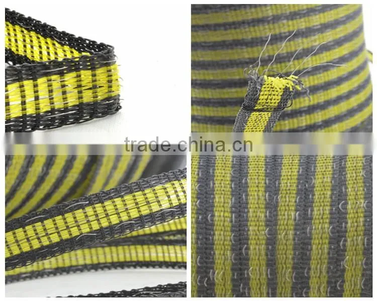 Farm fence products electric fence poly tape with stainless steel for animal fence
