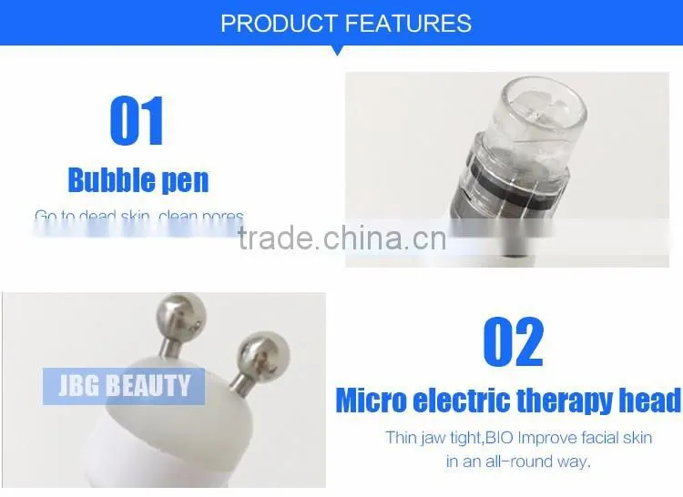 Korea Bubble 4 in 1 Water Oxygen Jet Peel + Hydro Dermabrasion Acne Scar Removal for Skin Care