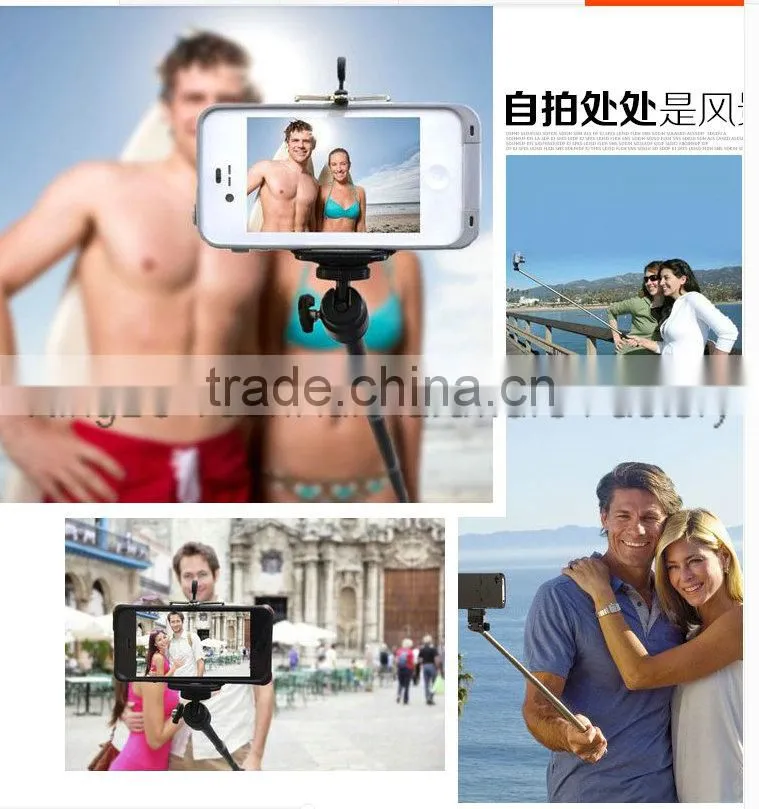 Factory supply extendable monopod for cellphone,Monopod for Camera accessories