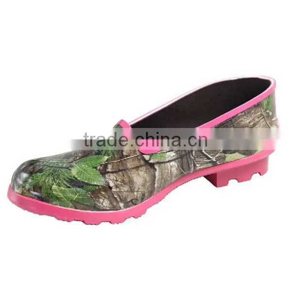 Women Rubber Garden Shoe,Lightweight Waterproof Rubber Boots,Lightweight Ankle Boots