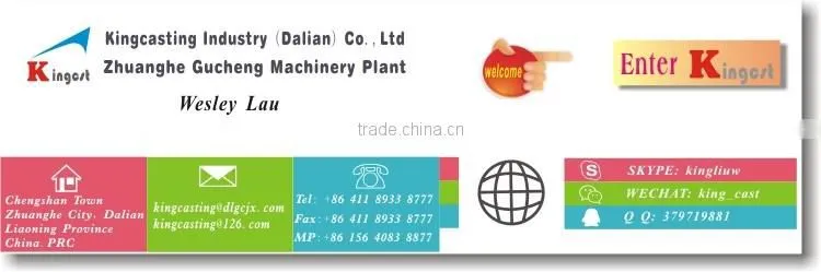OEM custom cast iron casting tractor parts