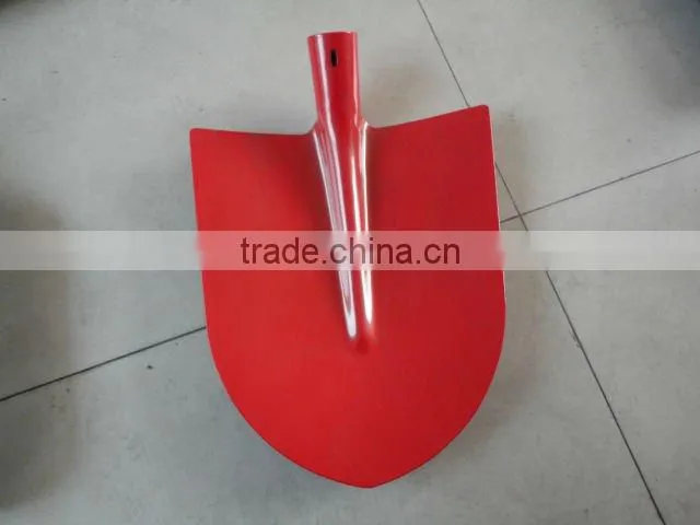 square point shovel with D wood handle