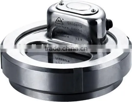 L&B stainless steel industrial sight glass