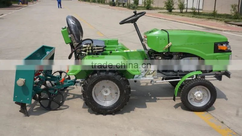 2015 hot sale 18hp multi-purpose mini tractor seeder / planter